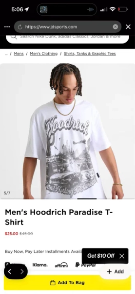 Men's adidas Roses Graphic T-Shirt - Size XS