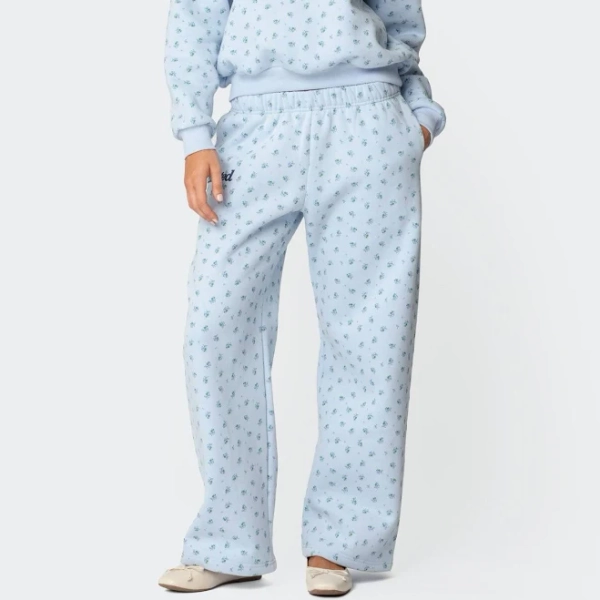Edikted Women's Flower Power Sweatpants