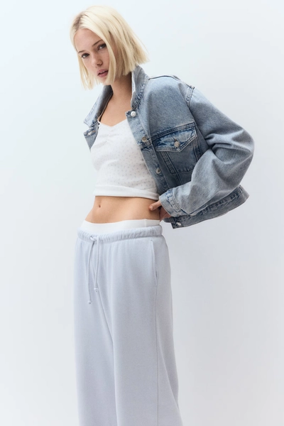 Wide-leg Joggers - Light blue - Ladies | H&M US