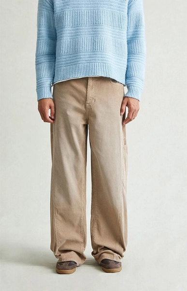 Blake Extreme Baggy Pants Corduroy Carpenter Tan