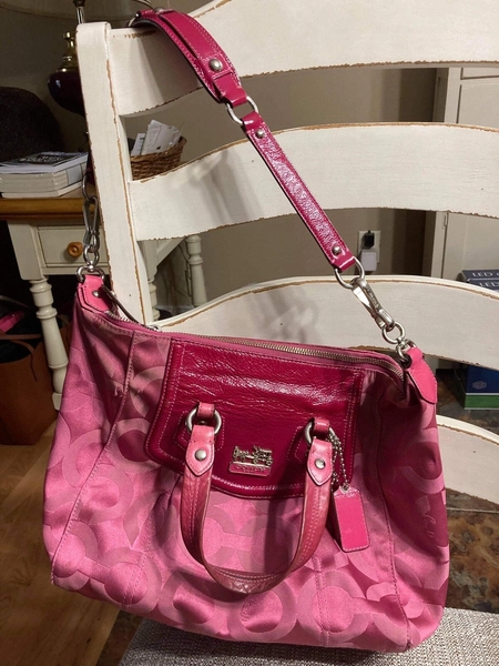 Coach Satchel Op Art Madison 12947 Sabrina Convertible