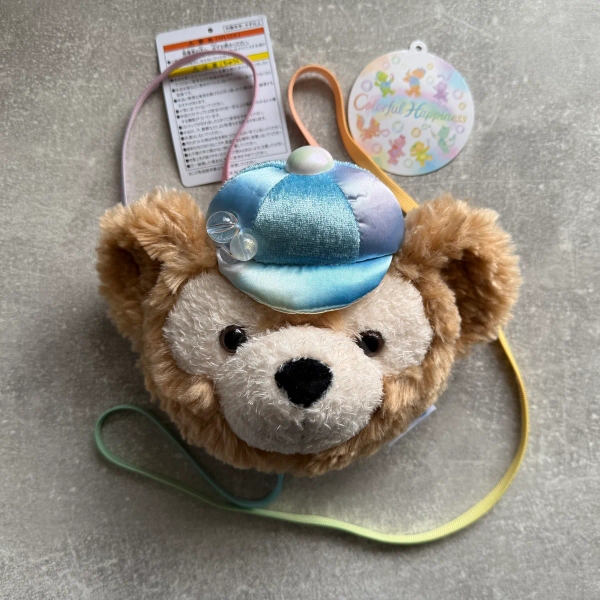 Duffy Plush Face Crossbody Bag | Duffy & Friends 20th Anniversary “Colorful Happiness” Vacation Packages Exclusive | Tokyo DisneySea | Snows Mini - Importing Japan to the UK