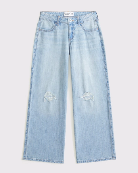 low rise baggy jeans