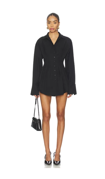 Charitie Button Up Mini Dress