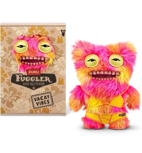 Fuggler Vacay Vibes Mr Buttons Plush