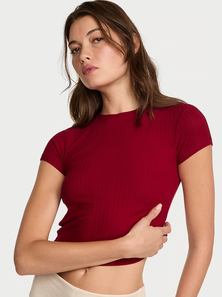 Modal Wide-Rib Tee