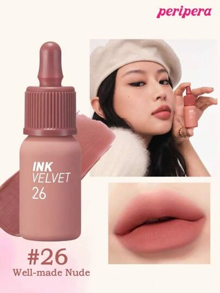 Жидкая матовая помада с бархатным финишем (Peripera Ink The Velvet Lipstick) Ink The Velvet Liquid Lipstick (Peripera)