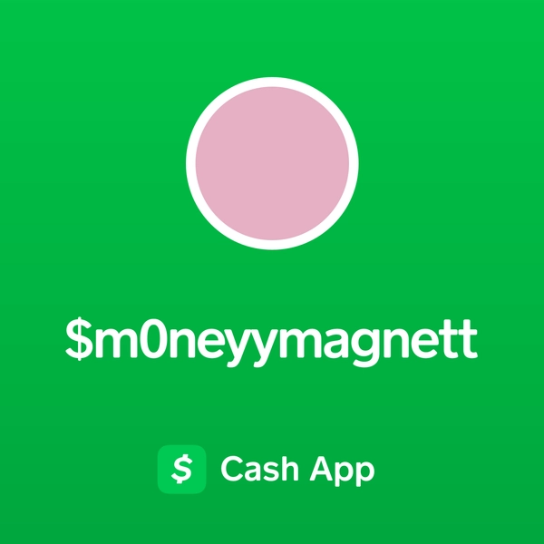 Pay me on Cash App