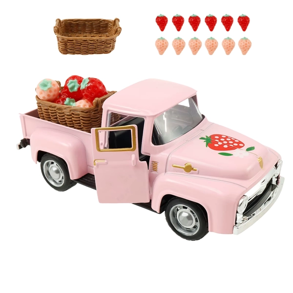 Strawberry Decor Vintage Truck Decor Tiered Tray Decor Strawberry Kitchen Centerpieces for Table Strawberry Shortcake Decoration - AliExpress 