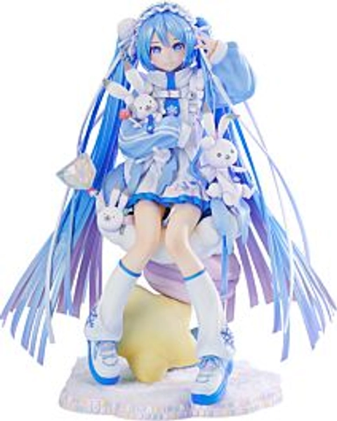 Vocaloid Good Smile Company 1/7 Scale Figurine Snow Miku Yukiiro Pop Ver.