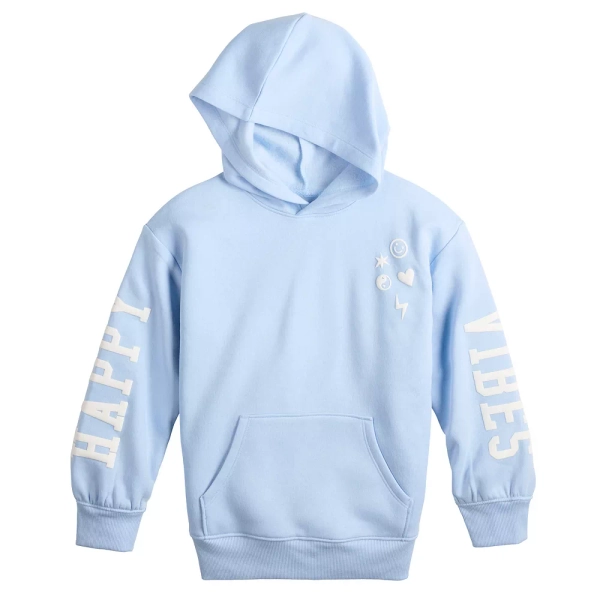 Girls 4-12 Jumping Beans® Core Fleece Hoodie Sweatshirt