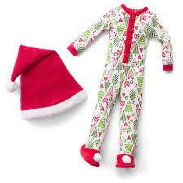 American Girl WellieWishers Hearts & Pines Holiday PJ's