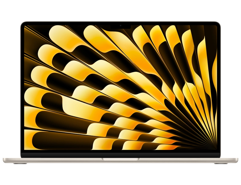 Refurbished 15-inch MacBook Air Apple M4 chip with 10‑Core CPU and 10‑Core GPU - Starlight