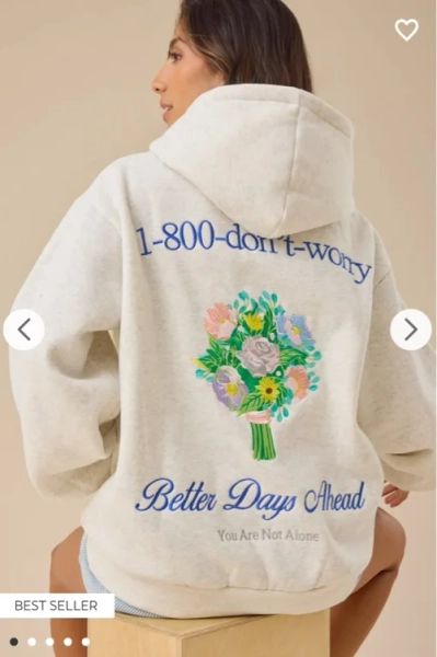 1-800-Don't-Worry Sweatshirt