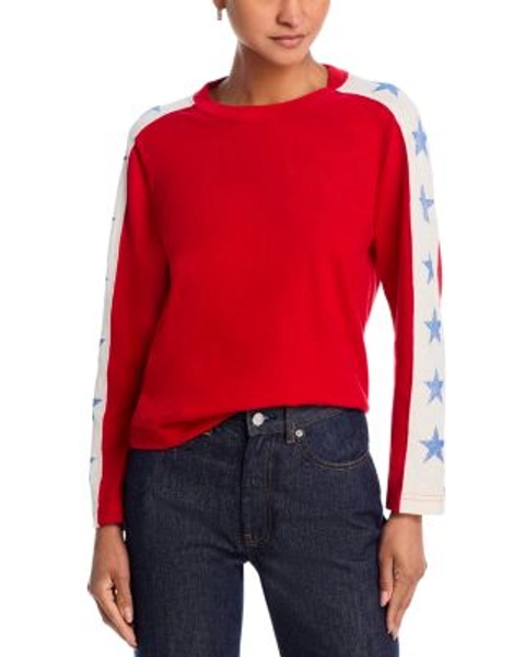 Star Contrast Long Sleeve Tee 