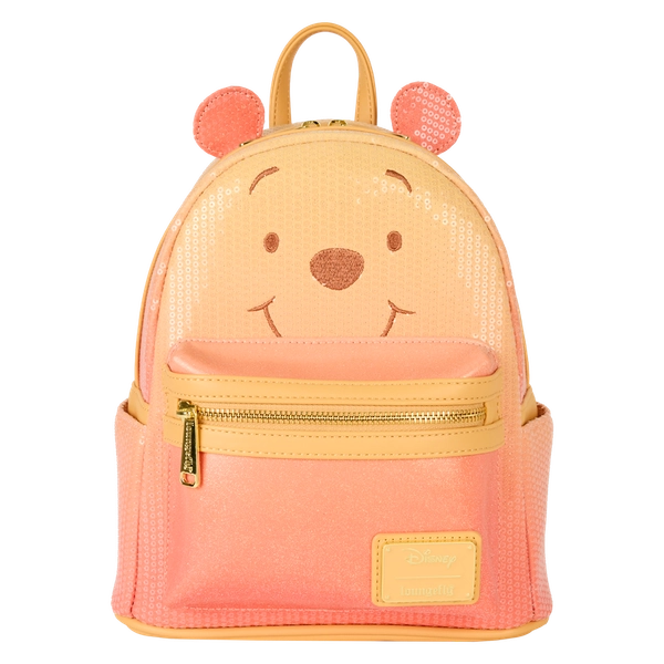 Winnie the Pooh Cosplay Sequin & Glitter Mini Backpack