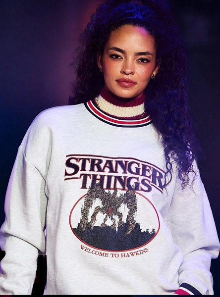 Stranger Things Mind Flayer Women's Crewneck — BoxLunch Exclusive