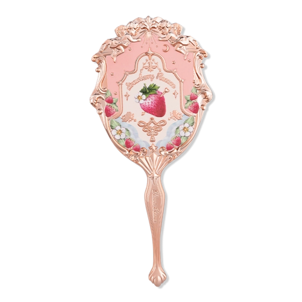 Strawberry Rococo Series Hand Mirror - Soft Pink