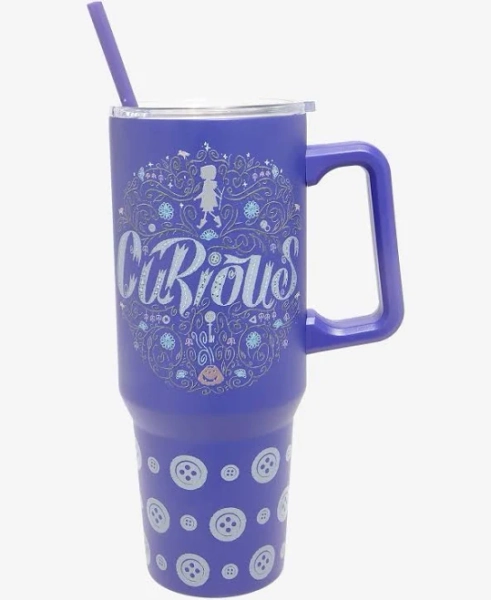 Coraline Curious Garden Tumbler With Straw — BoxLunch Exclusive