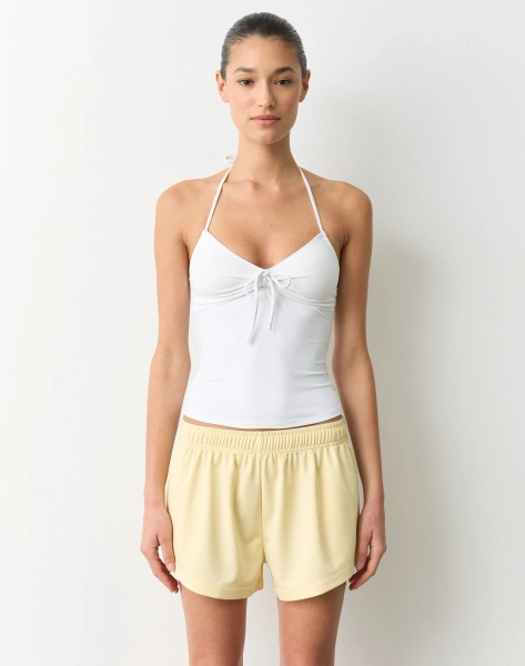 Tie Neck Halter Top