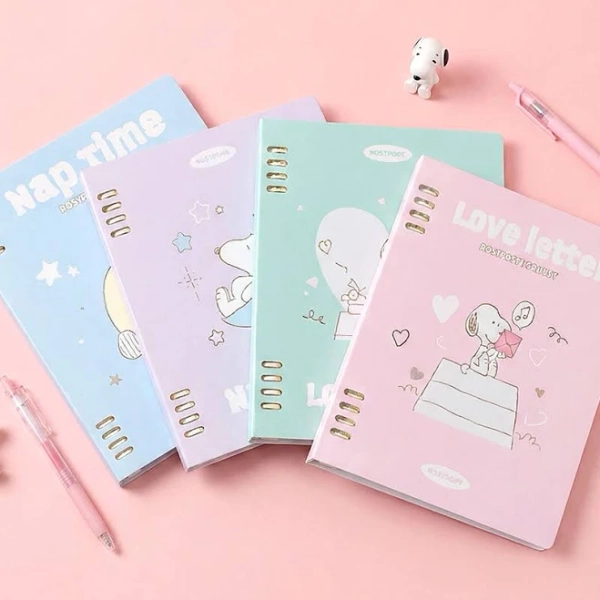 Peanuts Snoopy B5 Binder Notebook