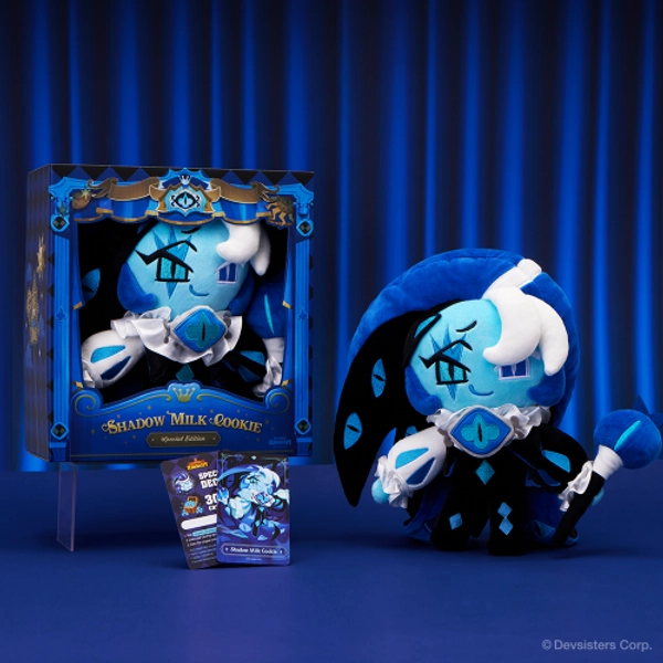 Cookie Run Shadow Milk Cookie Plush (Free Shipping included)