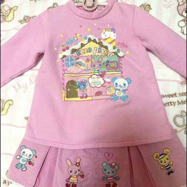 Japanese Sweet Cute Cartoon Mp Printed Long-sleeved T-shirt Women Autumn Loose Daughter Clothing Jojifuku Y2k Aesthetic Clothes - AliExpress 200000345