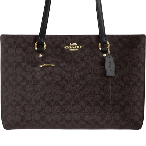 Coach Women's Station Tote Bag in Signature Canvas