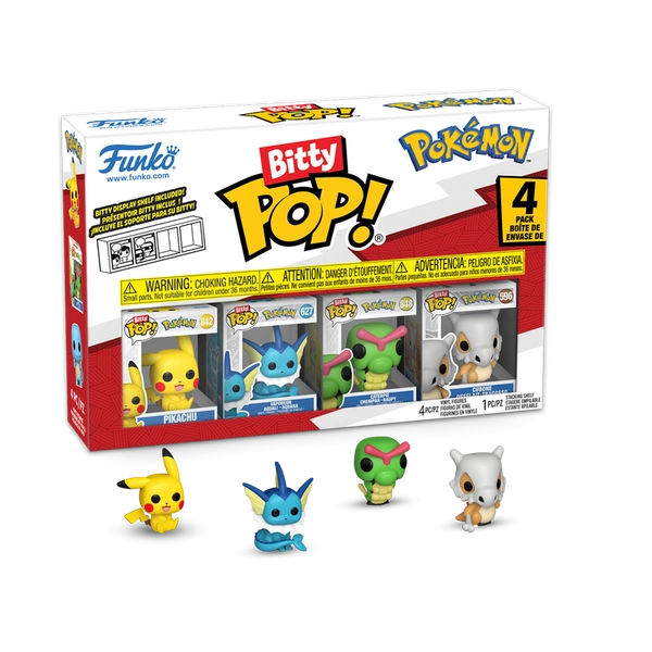 Bitty Pop! Pokémon 4-Pack Series 1