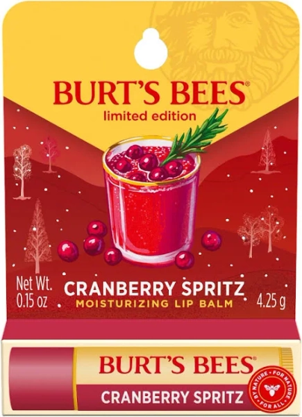 Burt's Bees Cranberry Spritz Moisturizing Lip Balm
