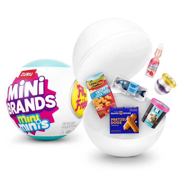 Mini Brands Fill the Fridge Mini Series 1 Capsule by ZURU - Surprise Unbox Collectible Toy for Kids Ages 8+ - Walmart.com