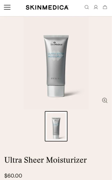 SkinMedica Ultra Sheer Moisturizer 