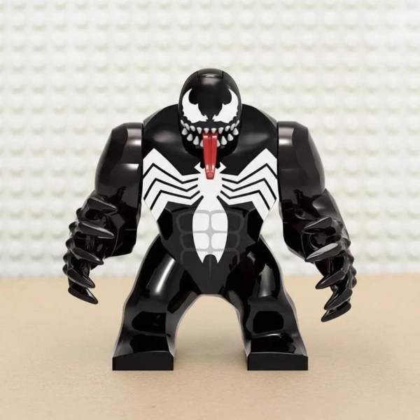Custom Big Figure Venom Bigfig Mini-Figure For Avengers Super Hero Comic Fan