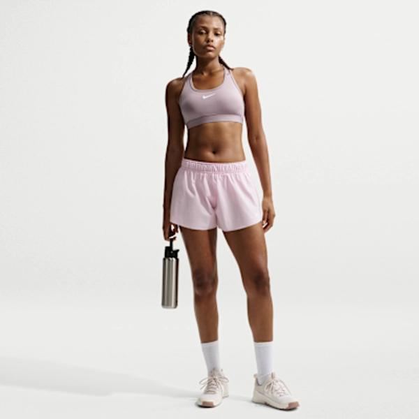 Nike One Women's Mid-Rise 3" Brief-Lined Shorts