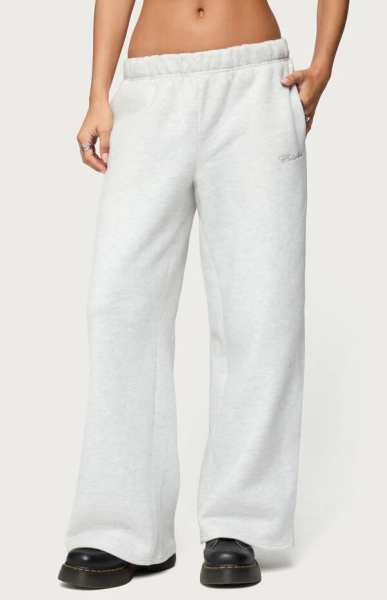 Basic Girl Wide Leg Edikted Sweatpants
