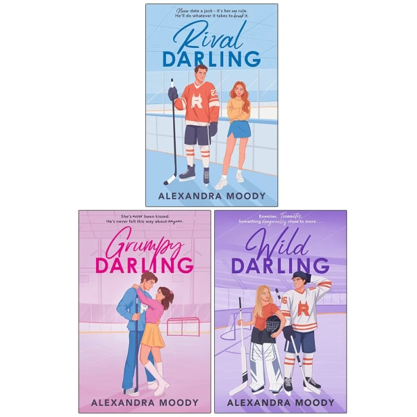 Darling Devils 3 Books Collection Set by Alexandra Moody (Rival Darling, Grumpy Darling & Wild Darling) - Fiction
