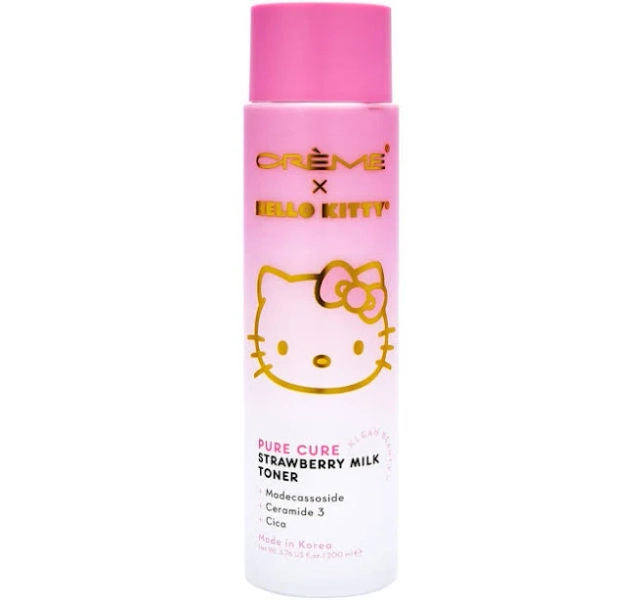 The Crème Shop Hello Kitty Pure Cure Strawberry Milk Toner