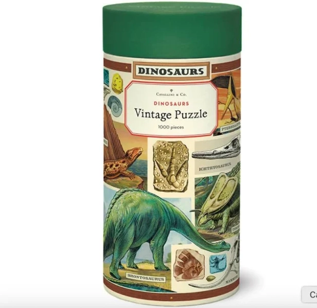 Cavallini & Co. Dinosaurs 1000-Piece Puzzle