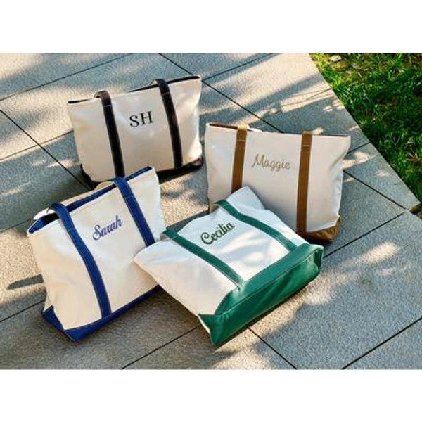 Custom Canvas Tote Bag,Personalised LOGO tote bag,name tote bag,bridesmaid gift bag,embroidered with initials custom tote,Personalized Gift