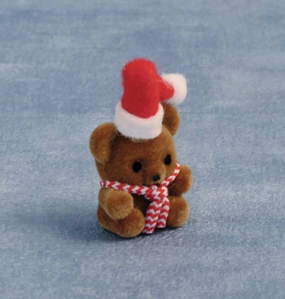 Christmas Bear for 12th Scale Dolls House