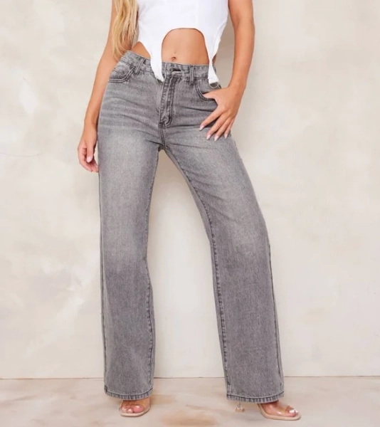 Straight Leg Jeans