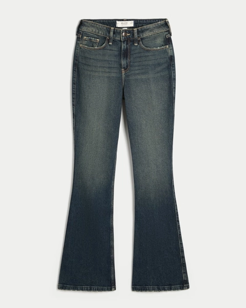 Curvy High-Rise Dark Wash Bootcut Jeans