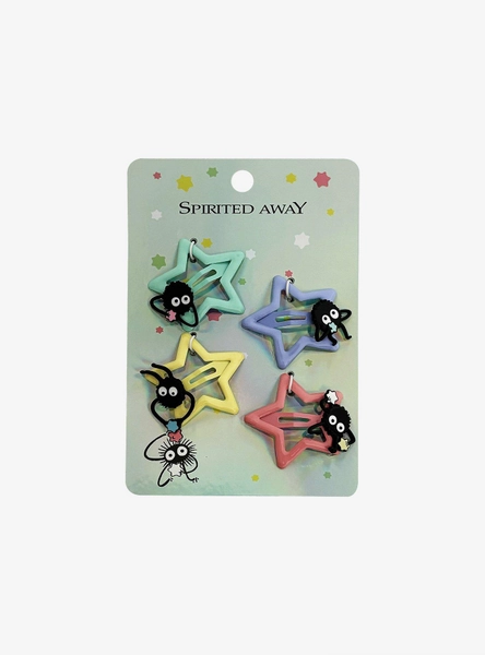 Studio Ghibli® Spirited Away Soot Sprite Star Candy Hair Clip Set