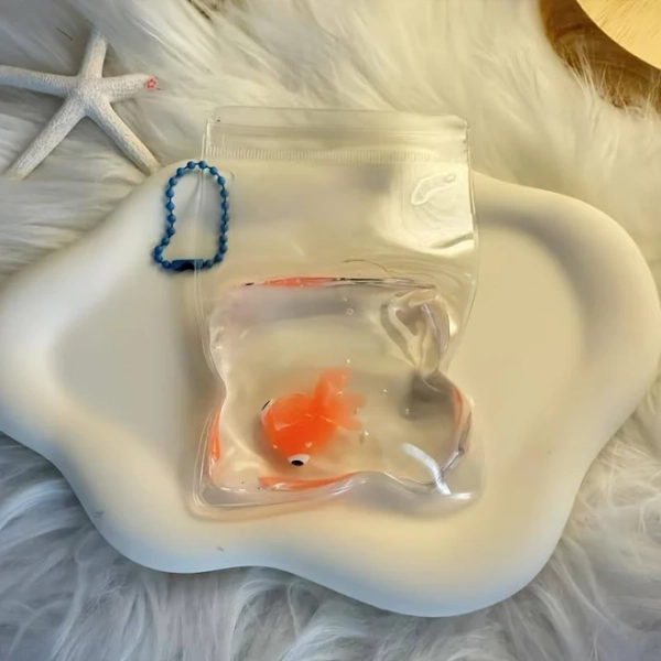 Taba Squishy Transparent Fish Squishy Toy
