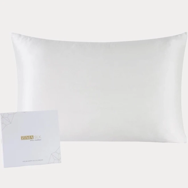 Zimasilk 100% Mulberry Silk Pillowcase for Hair and Skin Health