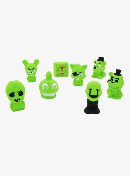 Five Nights at Freddy S Squishme Glow in the Dark Stress Relief Figure Toy  Assorted  1 Count