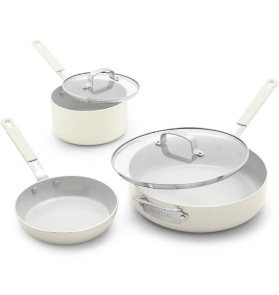 Bobby Flay Professional Grade Ceramic Nonstick Cookware Set