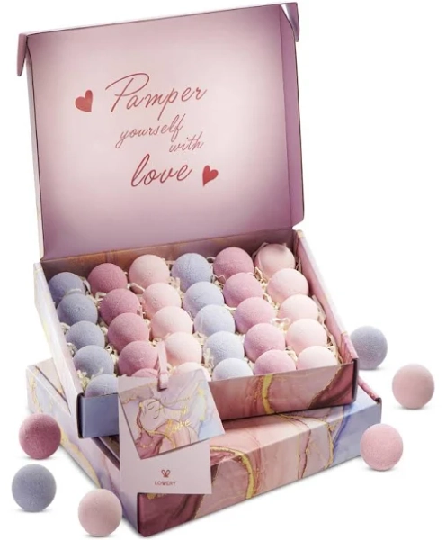 Lovery 30-pc. Body Care Bath Bomb Gift Set