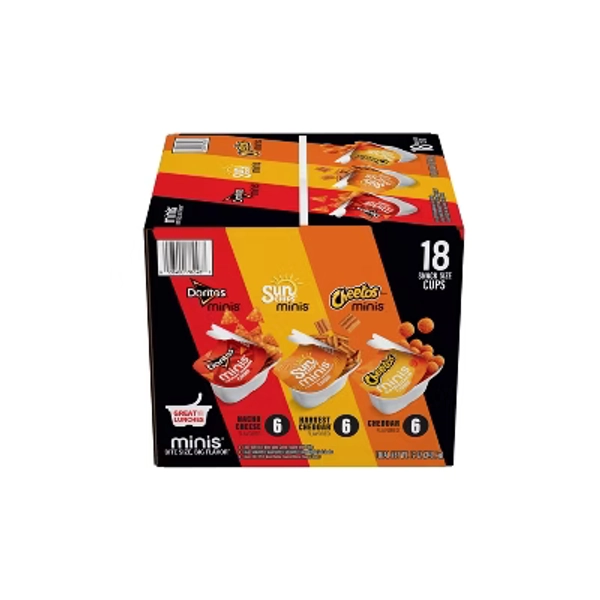 Frito-Lay Minis Action Cups Chips - 12oz