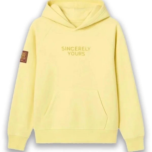 Handmade Embroidered Fleece Hoodie